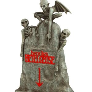 Limited Edition Beetlejuice Tombstone Regal Exclusive Popcorn